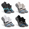 Men’s Breathable Low-Cut Sports Socks with Reinforced Heel & Toe SPT16 - 4 pairs