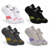 Men’s Low-Cut Sports Socks with Knit & Arch Support SPT18 - 4 Pairs