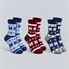 Women’s 100% Wool thermal Socks with Snowflake Pattern WZ12 – 3 Pairs