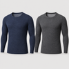 FANNIFEN Men’s Extremely Warm Thermal Long-Sleeve Top ZY21460 -2 pieces