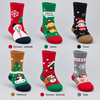 Children's Wool-Blend Christmas Thermal Socks PE-QH01-6 Pairs