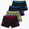 GreeNice Seamless soft flexible boxer shorts SPORT GREE-4826 4 pieces per pack