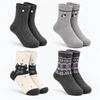 Women’s Soft & Warm Crew Socks with Cute Winter Designs YMX580 - 4 pairs