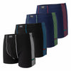 Men's soft flexible breathable sports boxer shorts G55078 4 pcs