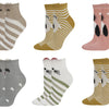 Women's ankle socks CW405 6 pairs
