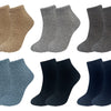 Men's furry thermal socks DM9403 4 pairs