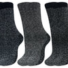 Men's wool hiking socks thermal warm crew winter boot socks CXM02 4 pairs