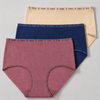 Women's high-waisted panties CZ8083 - 3 pieces in a pack