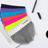 Seamless high-waisted elastic panties GREE-3850 - 3 pieces per pack