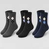 Winter Socks with Double Argyle Pattern DM102 – 3 Pairs