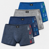 Pánské bavlněné boxerky G55596 - 4 ks v balení