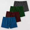 Pánské boxerky 4XL-7XL Pruhy PE-341 - 4 kusy v balení