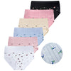 Women's high-waisted breathable panties RM0056 - 3 pieces per pack