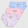 Girls’ Cotton-Blend Ice Cream Print Briefs XQ6033-3 Pieces