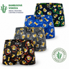 Pánské bambusové boxerky Beer M6790 4 ks v balení