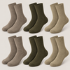 Women’s Fine Knit Comfort Socks with Wide Cuffs SKL2117B – 6 Pairs